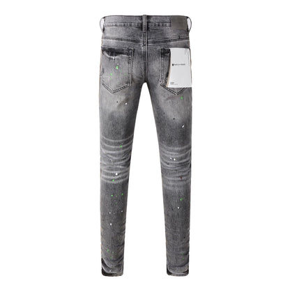 Jeans pour hommes de haute qualité, jeans de créateur, mode, denim déchiré, cargo, pour hommes, mode High Street 9031 