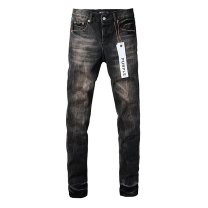 Jeans Homme Jeans Homme Pantalon Designer Noir Skinny Autocollants Délavé Clair Déchiré Moto 9057