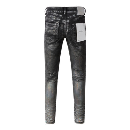 Pantalon de créateur de jeans de luxe Pantalon à la mode Pantalon d'été en coton respirant Pantalon bleu 9028