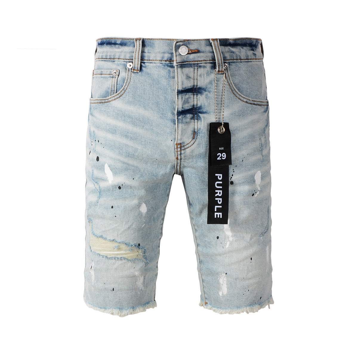 Nouveaux jeans pour hommes, personnalité, mode, Splash-Ink, vintage, jean short 5006 