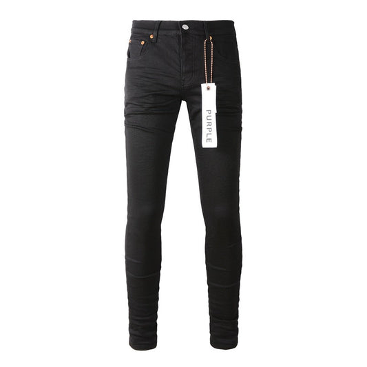 Pantalones vaqueros desgastados negros para hombre con rodillas rotas, estilo urbano, novedad 9023 