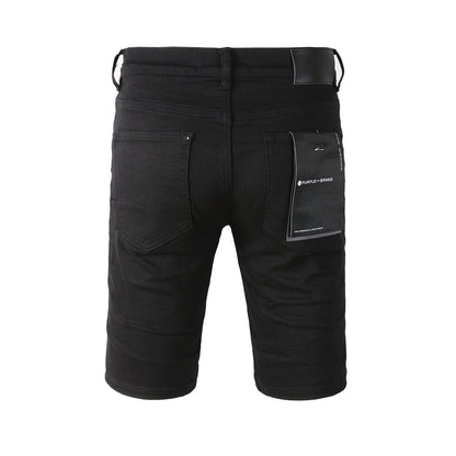 Pantalones cortos de mezclilla para hombre, estilo casual, mezcla de algodón, tejido lavado, estilo vintage, estilo callejero, estilo hip hop, con agujeros, 5023 