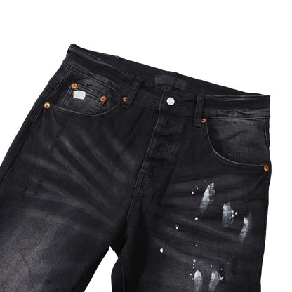 Pantalones vaqueros de diseñador Pantalones vaqueros para hombre Pantalones bordados de mezclilla Pantalones con agujeros de moda Pantalones desgastados de hip hop Los más vendidos Última versión 9039 