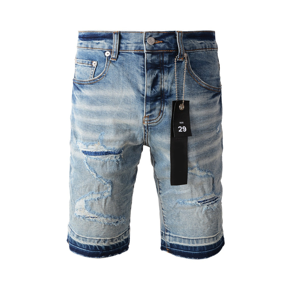 Fashionable Blue Jean Shorts 5013 Featuring a Comfortable Fit and Modern Style