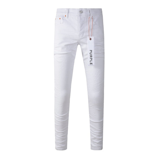 Nouvelle tendance mode Jeans High Street White Jeans 9024 Pantalon