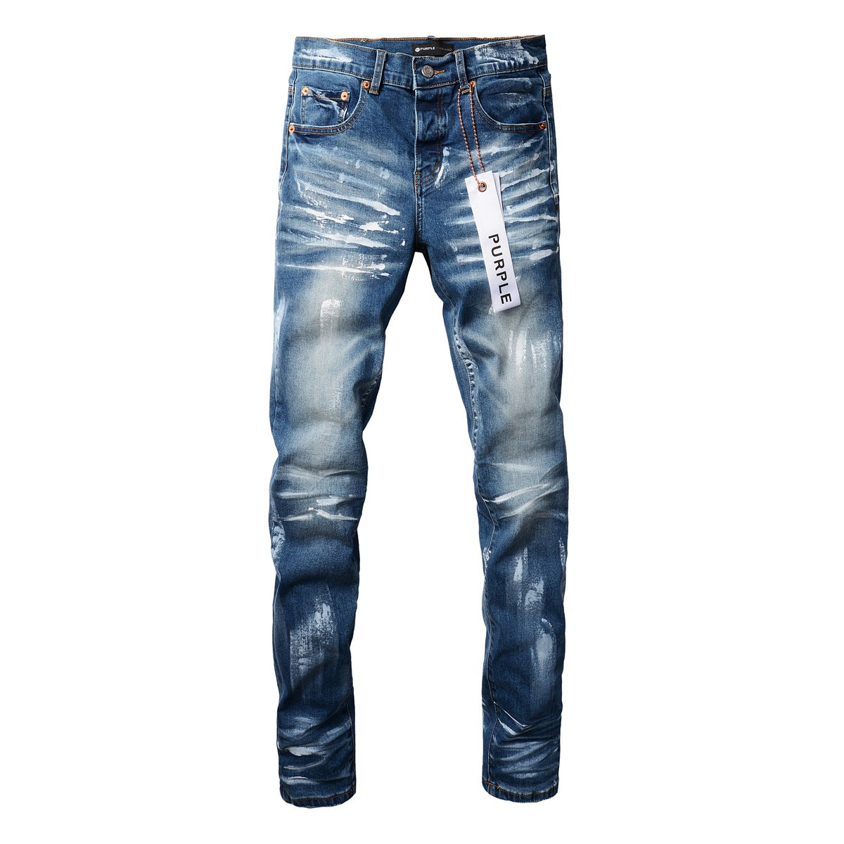 Pantalones vaqueros para hombre, pantalones vaqueros para hombre, pantalones vaqueros negros ajustados de diseñador, pegatinas de lavado claro, rotos para motocicleta (9062-9051) 